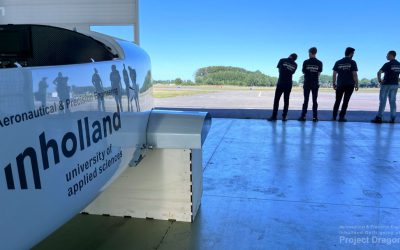 Electric Dragonfly moves to International Airport Teuge
